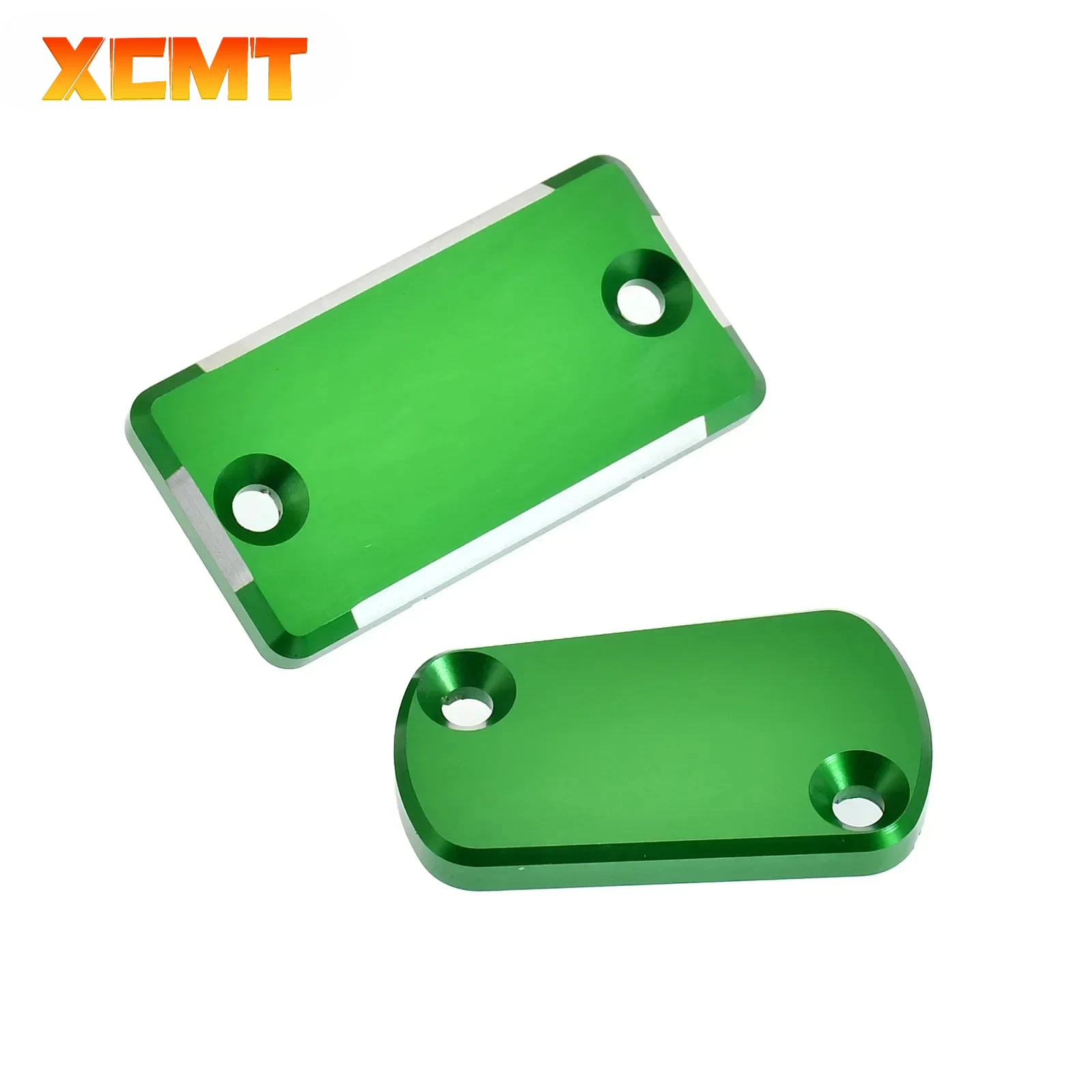 For Kawasaki KX125 KX250 KX250F KX450F 250F 450F KLX300R KLX450R CNC Motorcycle Front Rear Brake Fluid Reservoir Cap Cover