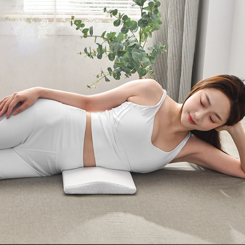 Body Pillow for Pregnant Women Lumbar Pillow Memory Foam Triangle Orthopedic Pillow Waist Back Support Cushion Slow Rebound 4