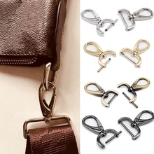 

1pcs Metal Detachable Snap Hook Trigger Clips Buckles Bags Strap Buckles Lobster Clasp for DIY Bag Part Accessories 2 Sizes
