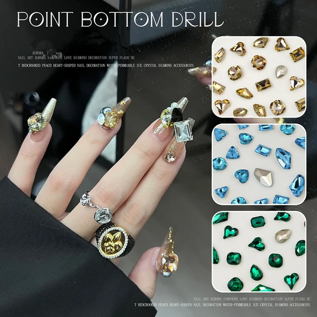 Mix Rhinestone Crystal Ab Charm Luxury Nail Art Flatback Gems for