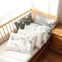30x50cm Baby Pillows And Cases For Children Cotton Pillowcase and Pillow Core Cartoon Pattern Pillow Cover For Kids Boys Girls 1