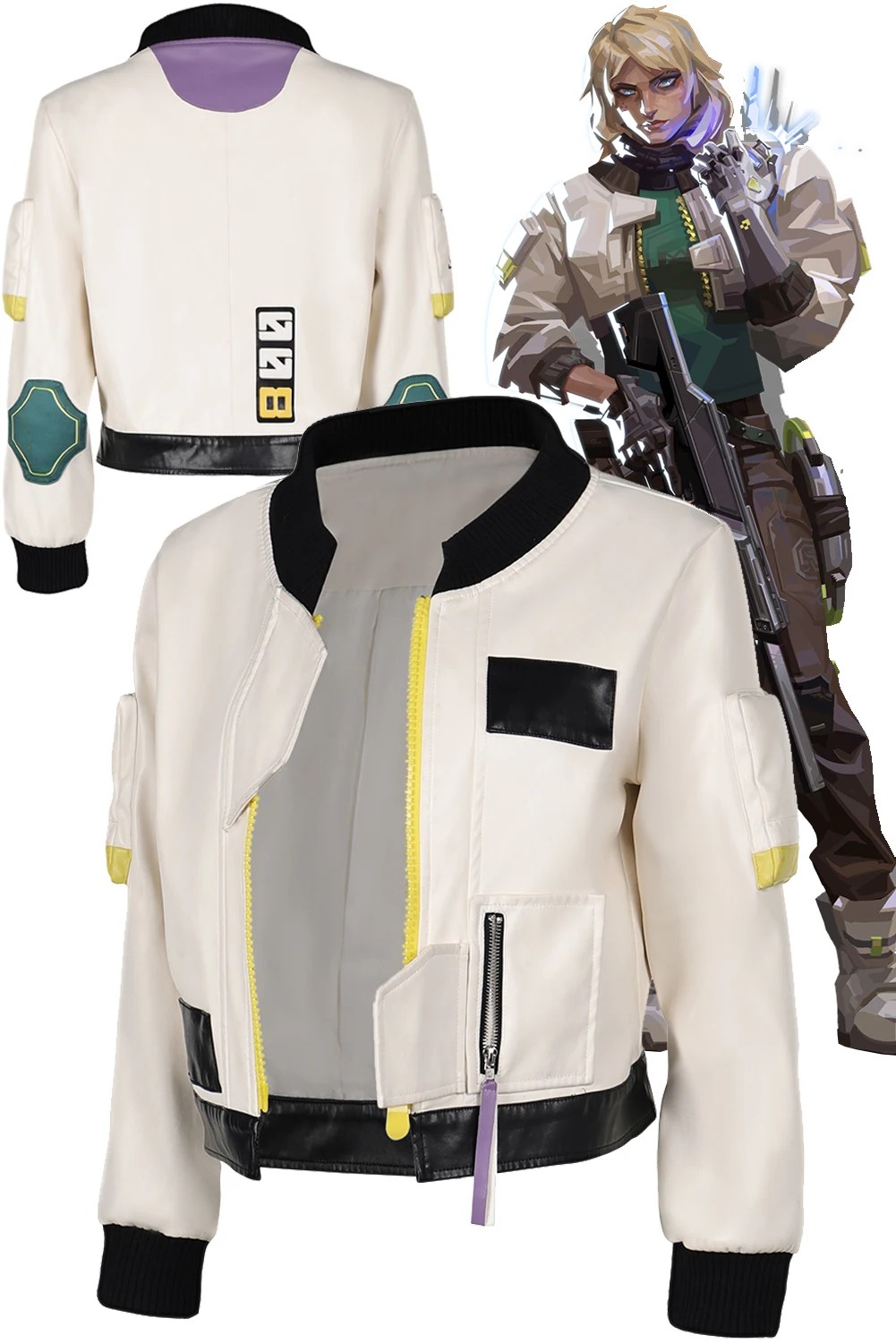 Giacche Cosplay Da Donna Deadlock Gioco Tuta Costume Travestimento Top Cappotto Femminile Roleplay Fantasia Abiti Halloween Fantasy Cloth