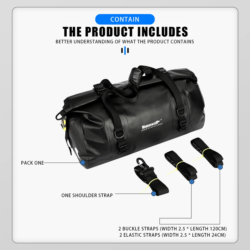 Borsa Posteriore Per Scooter – Impermeabile E Capiente - Foto 3