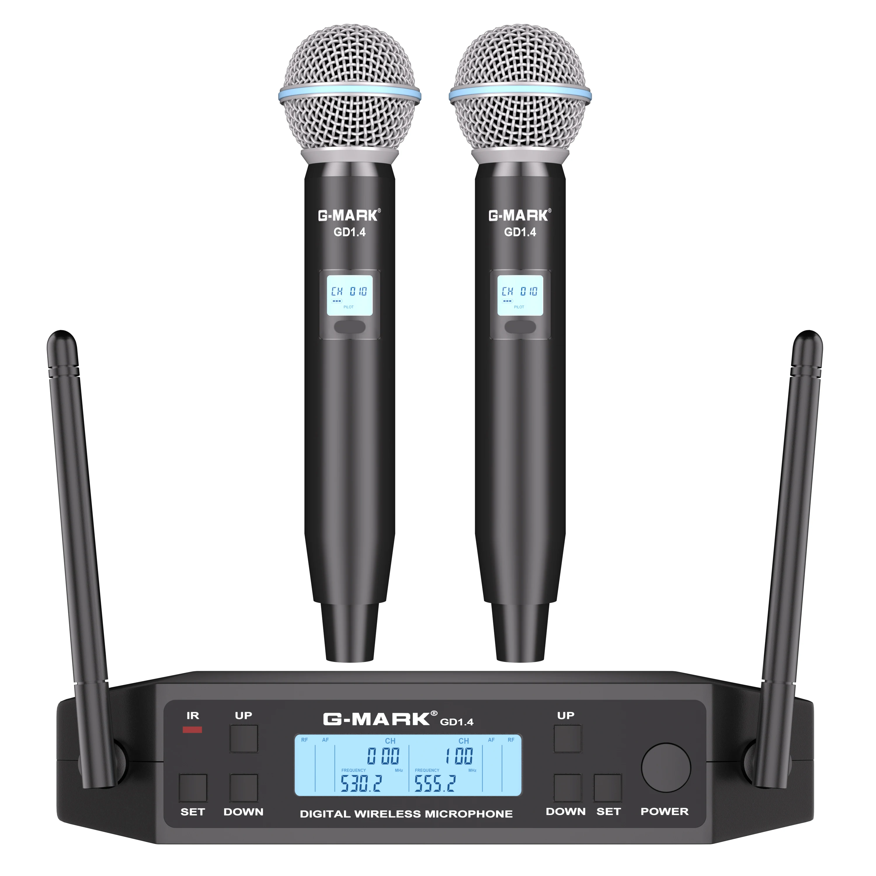AliExpress Collection 무선 마이크 G-MARK GLXD4 전문 UHF 시스템, 무대 연설, 웨딩 쇼 밴드, 홈 파..