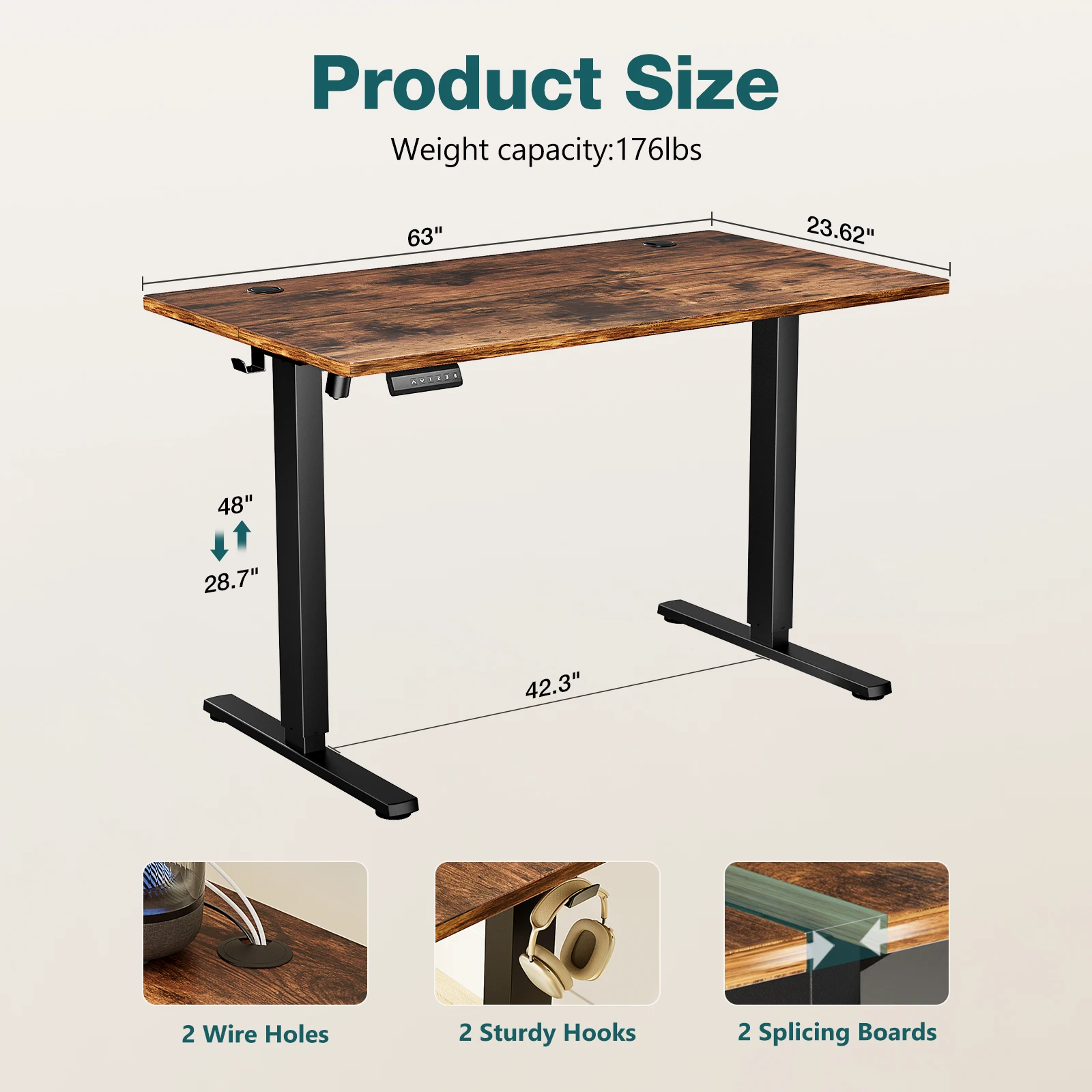 Electric Height Adjustable Workstation 4