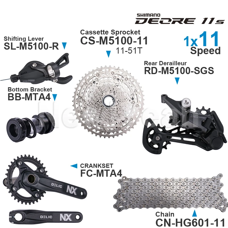 Mountain Bike Chain 10 Speed Chain On 11 Speed Chainring Gear 11