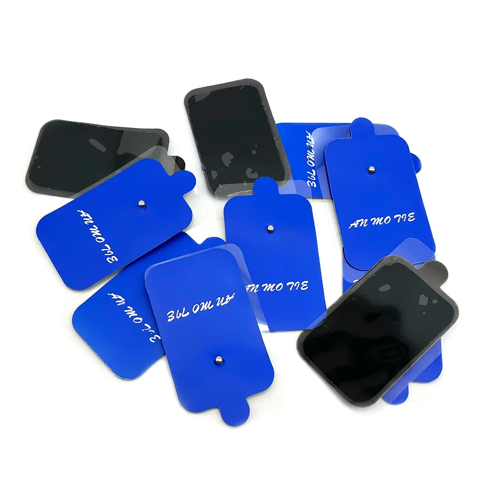 Physiotherapy Tens Electrode Pads Conductive Gel Therapeutic Pulse Pressure Electrical Compex Muscle Stimulator Massage Patches