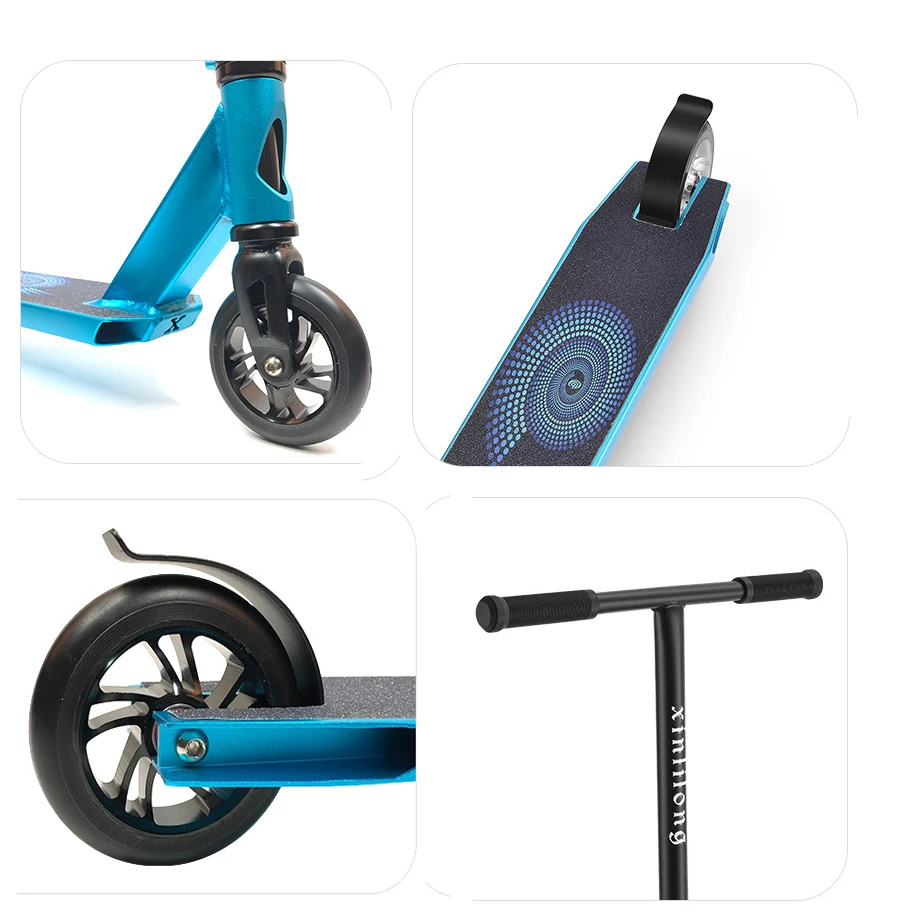 360 ° 회전 프로 스턴트 스쿠터 및 배럴 즉시 스쿠터, 스포츠 스트리트 프리스타일 스쿠터