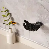 Unique Hanger Hook Solid Color Wall Hanger Creative Hand Shape Hanger Hook  Storage 1