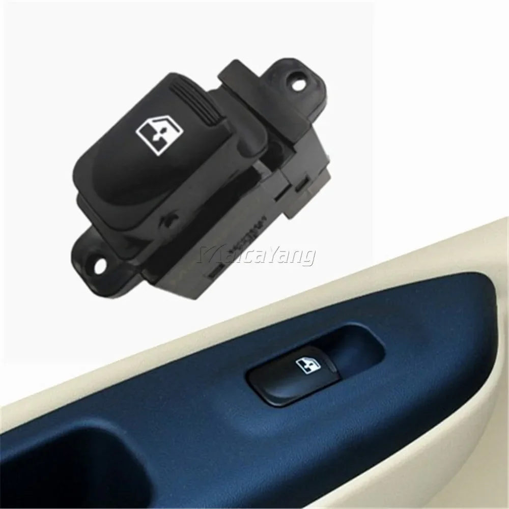 Pulsante Interruttore Finestra Singolo Vetro Sollevatore Pulsante Interruttore Di Controllo 935801E000 Per Hyundai Per Accent 2006 2007 2008 2009 2010 93580-1E000 Pulsante Finestrino ( Colore : Master