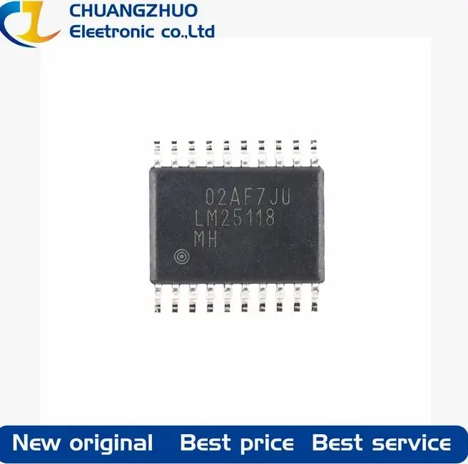 

1Pcs New original LM25118MHX/NOPB LM25118 3V~42V HTSSOP-20-EP DC-DC Converters