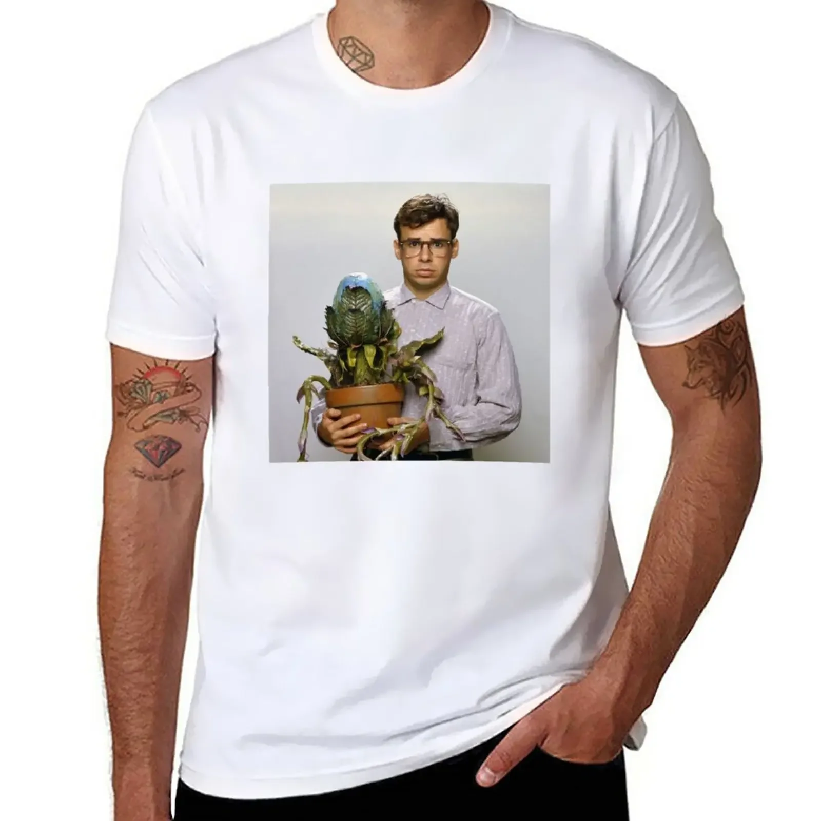 

Seymour & Audrey II T-Shirt cute clothes funnys men clothings