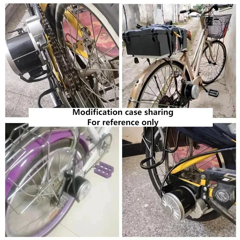 Bicycle Modified Electric Accessories Motor Controller Handle Flywheel Chain 24V 250W Modified Accessories Set