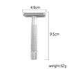 Double Edge Safety Razor for Women and Men,Metal Razor with Exquisite Handle (10 Blades) 5