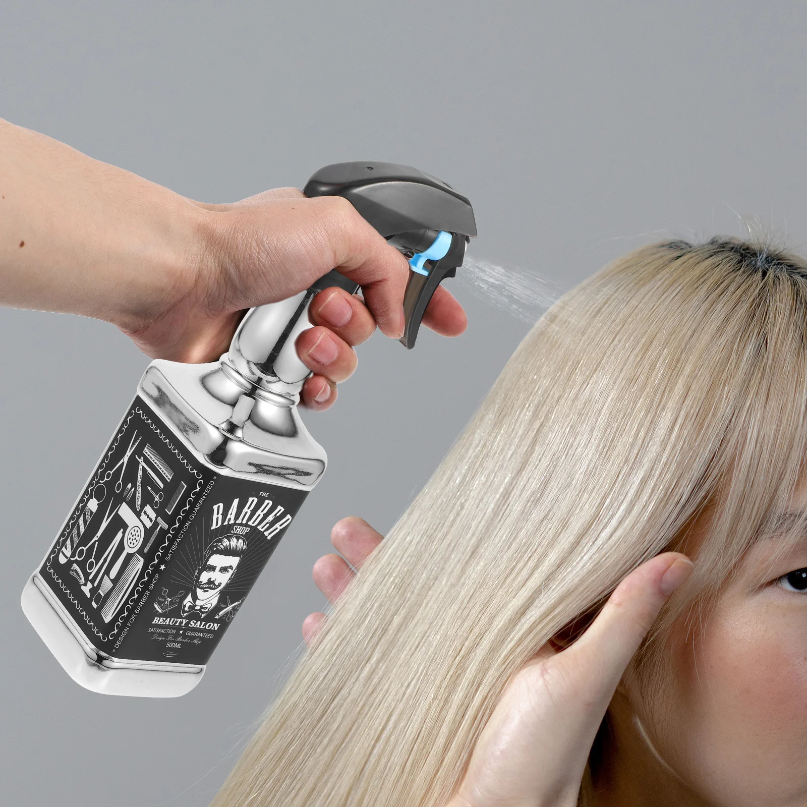 

Hair Spray Bottle Retro Whisky Squirt Bottle Novelty Water Sprayer Hairdressing Barber Mist Salon Hair Tools Home