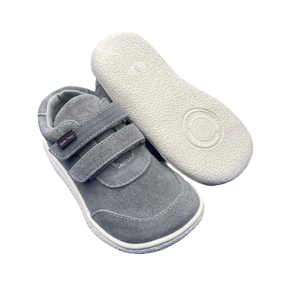 Tipsietoes New 2025 Spring Autumn Genuine Breathable Leather Sports Running Shoes For Girls And Boys Kids Barefoot Sneaker 6