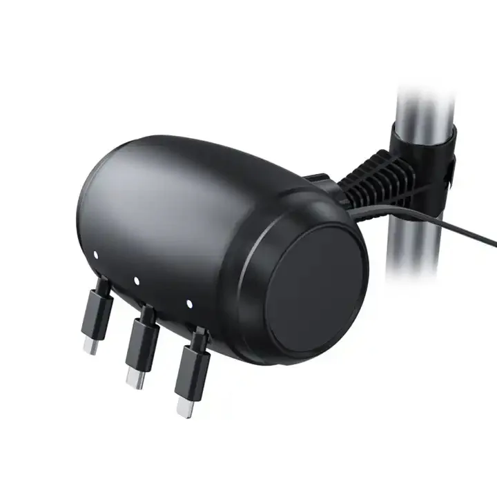 접이식 뒷좌석 차량 수납함 차량용 충전 케이블 3 in 1 차량용 충전 케이블 마이크로 USB, USB-C 호환