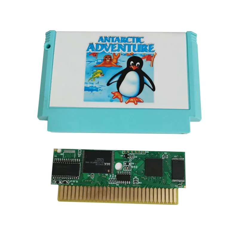 Videogioco Avventura Antartico Per Cartuccia Di Gioco Fc A 8 Bit A 60 Pin