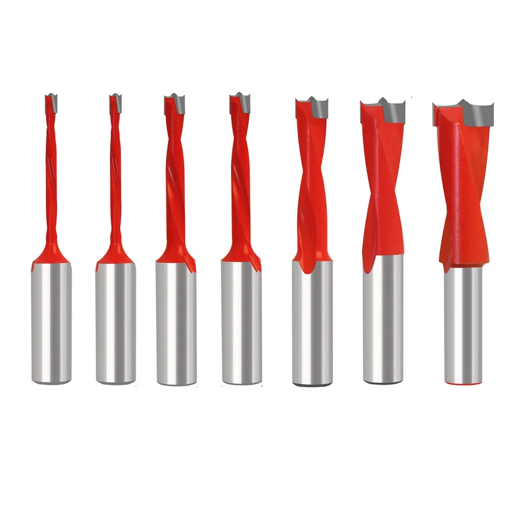 1PC 3-15mm Woodworking Drill Bit Hole Opener Three In Reversible Gang Drill Router Bit For Wood Hole Cutter Router Drill Bit