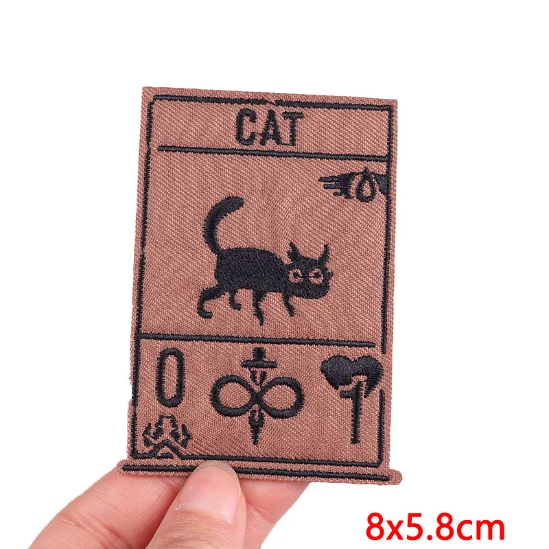 Tier Frosch Ente Katze bestickte Patches für Kleidung thermoadhäsive Patches DIY Eisen auf Patches auf Kleidung Aufkleber Jacke Abzeichen – Detail 36