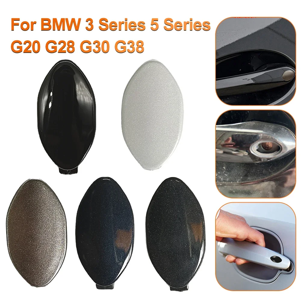 문짝 핸들 잠금 키 홀 캡, BMW X3 G08 2017-2023 용 전면 왼쪽 51217489341