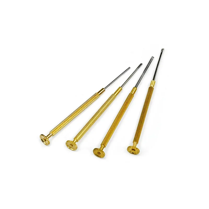 롤렉스 시계 수리 도구용 금속 슬롯 드라이버, 나사 제거 및 설치 세트, 시계 제작자용 0.8mm 1.0mm 1.2mm 1.4mm 1.6mm 1.8mm