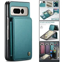 Magnetic Flip Leather Phone Case for Google Pixel Fold Wallet Card Shockproof Back Cover for Google Pixel Fold Coque Etui 1