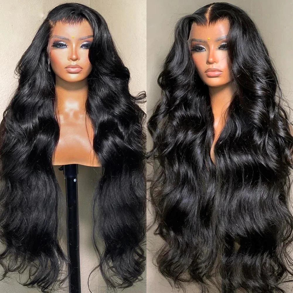 Body Wave 13x6 HD Lace Frontal Wig 100% Human Hair Brazilian 13x4 Lace Front Wigs For Women Real Human Hair Wig 200% Pre Plucked 2