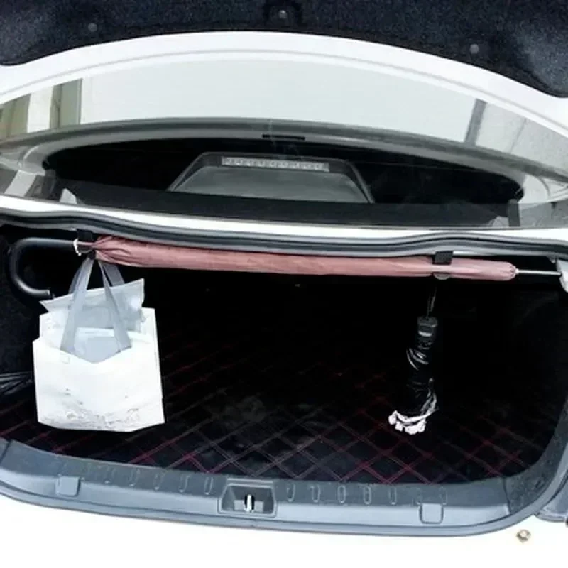 Car Trunk Long Handle Umbrella Cover Fixed Bracket Multifunctional Car Storage Hook For Fishing Rod Umbrella Storage Holder umbrella holder umbrella storage bag car storage box