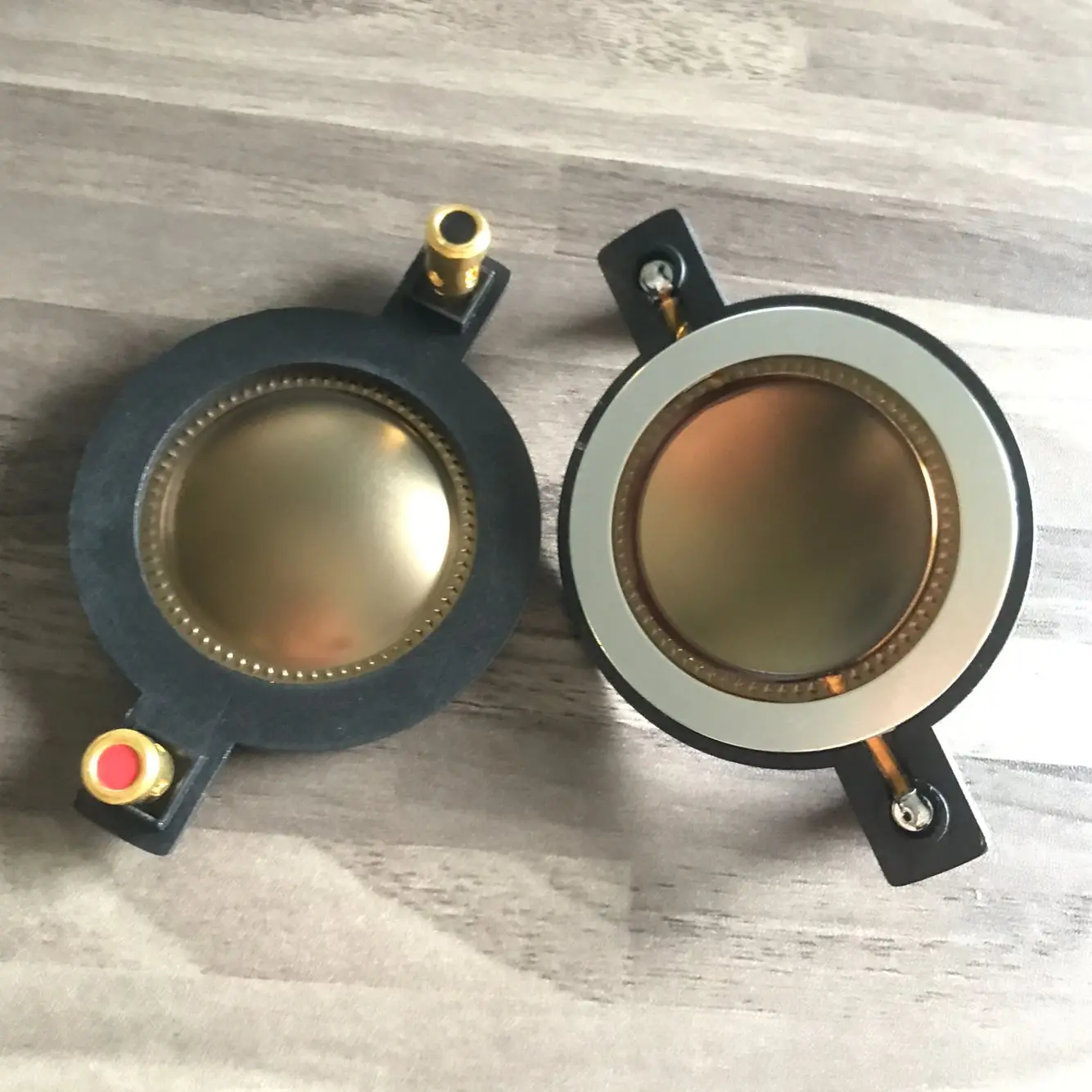 Mackie DC10/1701 8ohm 트위터 다이어프램 SRM450 C300Z 혼 드라이버 8Ohm 44.4mm 순수 알루미늄 와이어용 2개