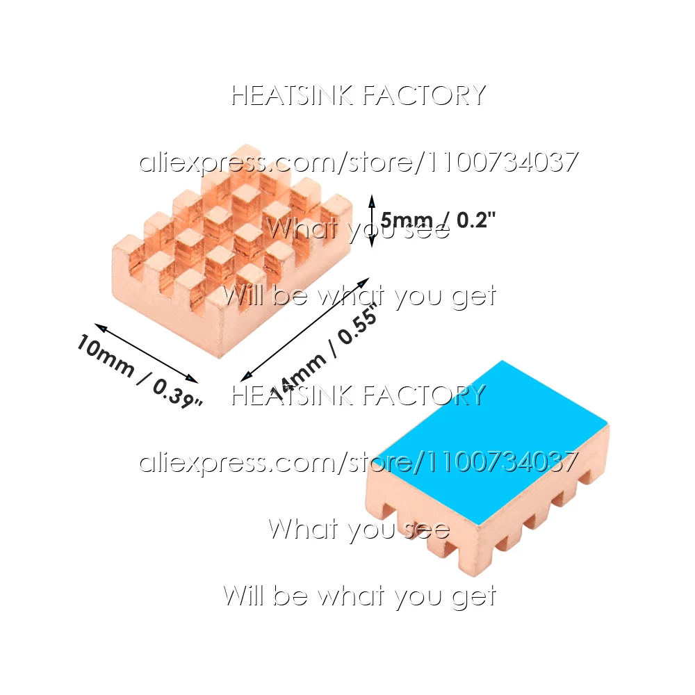 IC MOS com almofada térmica, dissipador de calor, 5Pcs