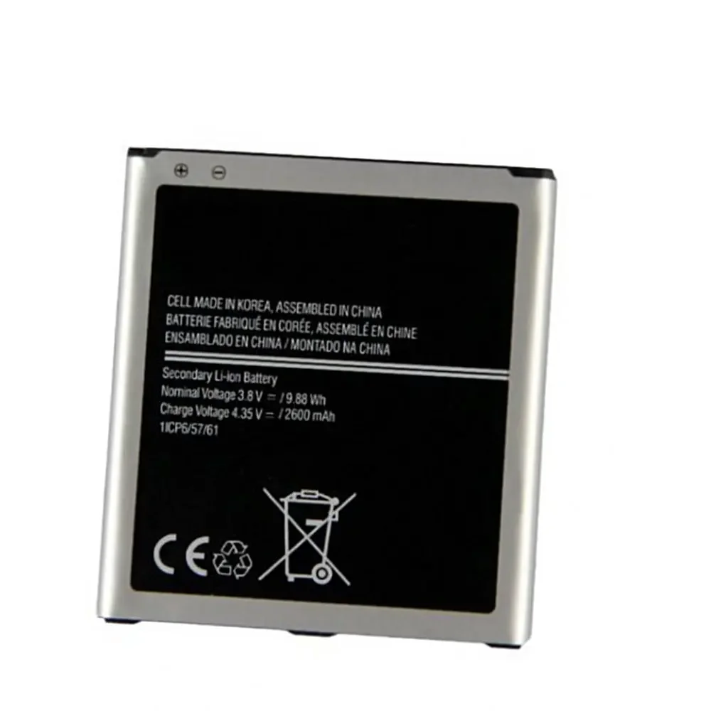 Фото Оригинальная батарея EB-BG530CBU 2600 мАч для Grand Prime J3 2016 G5308W G531F G530H/F, сменная батарея №2