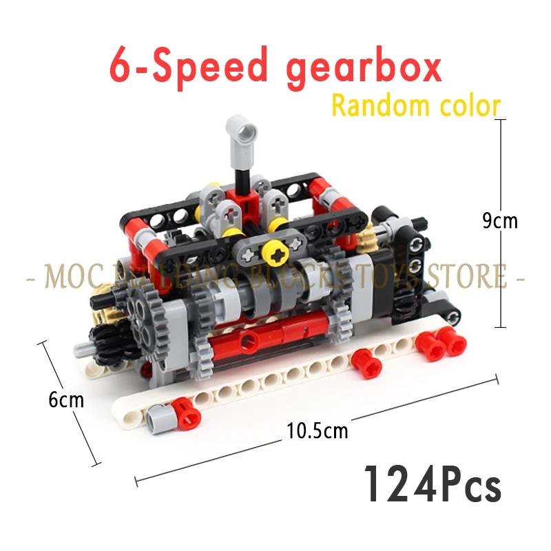 Advanced DIY Technology Building Kit: Speed Gearbox & Engine Assembly