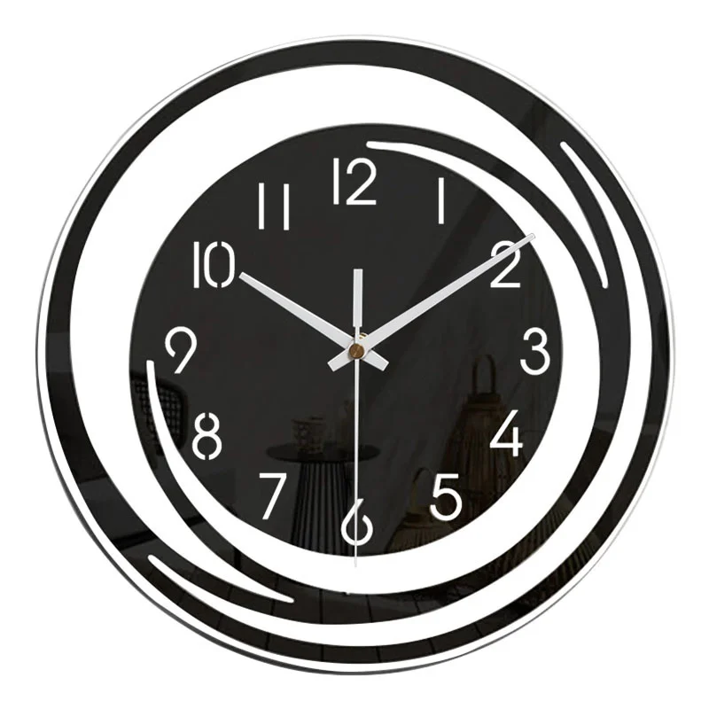 

Creative 30cm Acrylic Wall Clock Modern Design Living Room Bedroom Decoration Minimalist Nordic Style Mute Clocks Home Decor