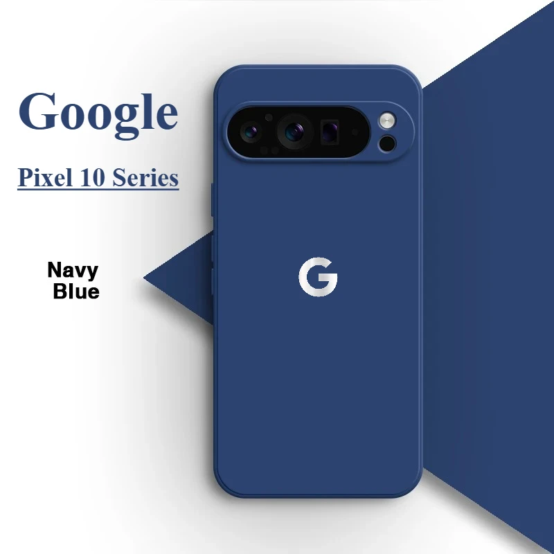 G Logo Liquid Silicone Case Google Pixel 10A 11 10 9 Pro XL 9A 8A 7A Original