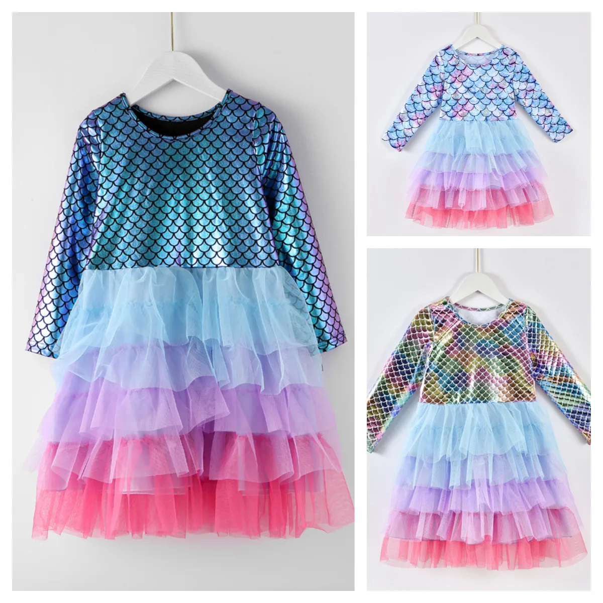 

Girls Perform Dress Children Princess Tutu Dress Toddlers Summer Prom Dresses Kids Birthday Party School Casual Clothes
