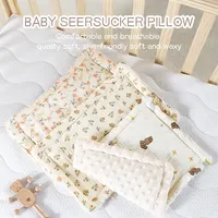 Napping for Newborn Sweat Absorption Breathable Cotton Baby 0-6 Months Universal Pillow 1