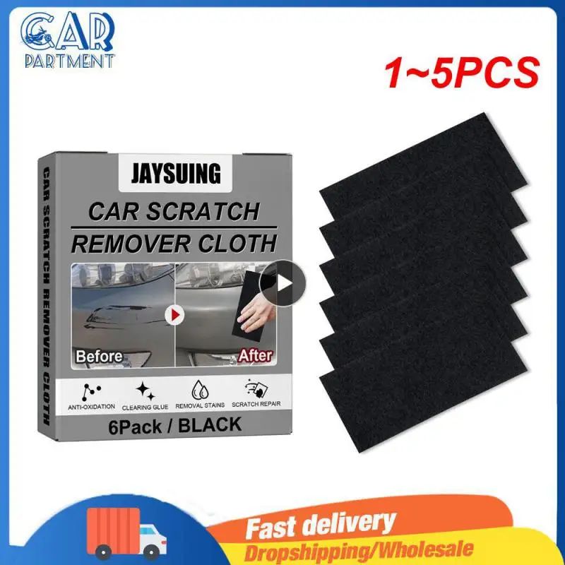 

1~5PCS 6x Nano Sparkle Anti-Scratch Cloth for Car Metal Surface Instant Polishing Cloth for Car Cleaning Accessories