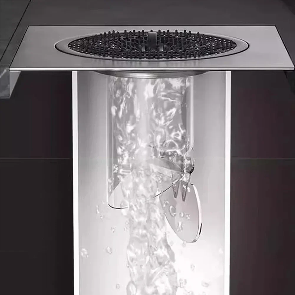 Bathroom Floor Drain Strainer Shower Drainage Drainer Sewer Stopper Drainer Hair Catcher Odor Proof Anti Blocking Floor Drain
