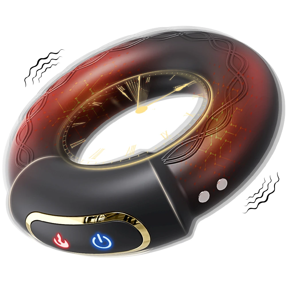 APP Vibrator für Männer Verzögerung Ejakulation Cock Ring Penis Vibrierender Penis Trainer Cock Ring Eichel Massager Erwachsene Männliche Sex Spielzeug
