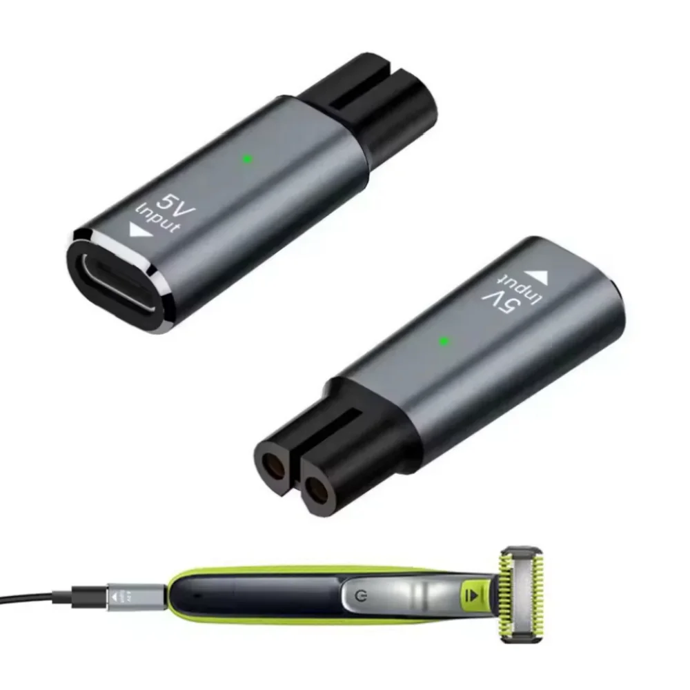 5V Typ-C USB-Rasierer-Ladeadapter, tragbarer Bartschneider, Stromversorgung für Philips BT3238/15, QP2724, BT3230, MG7910, QP1424/70, S3243/91
