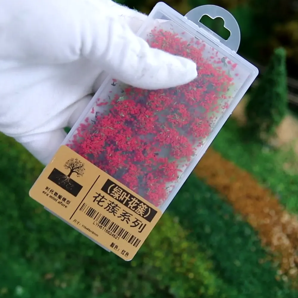 Modelo de racimo de hierba y flores en miniatura de simulación para hacer  construcción Diy, materiales de diseño de escena de jardín, Kit de Diorama,  1 caja - AliExpress, image size:1000x1000