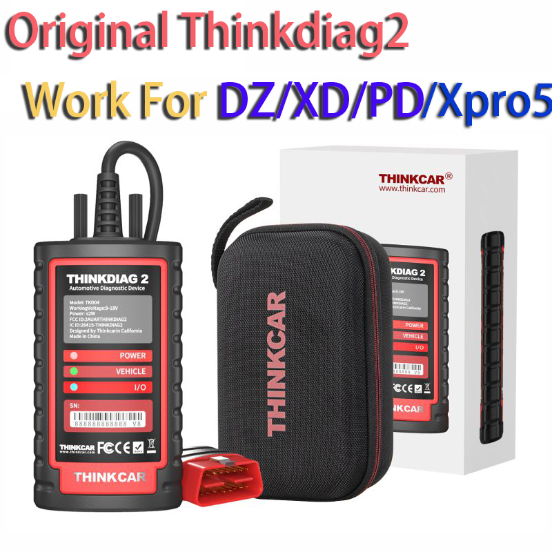 SN 9884309XXXXX THINKCAR Thinkdiag 2 All System Diagnostic Tool Supports CAN FD Protocols Thinkdiag2 For Diagzone /XDiag/Prodiag