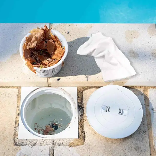 Medence Skimmer Zokni Vízszűrő Kosarakhoz Merülő Fedő Nylon Úszó Szűrők - Image 3