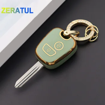 For Toyota Aygo Corolla For Peugeot 206 207 107 307 406 for Citroen C2 C1 C3 Berlingo Xsara Car Remote Key Case Cover Shell Fob 1
