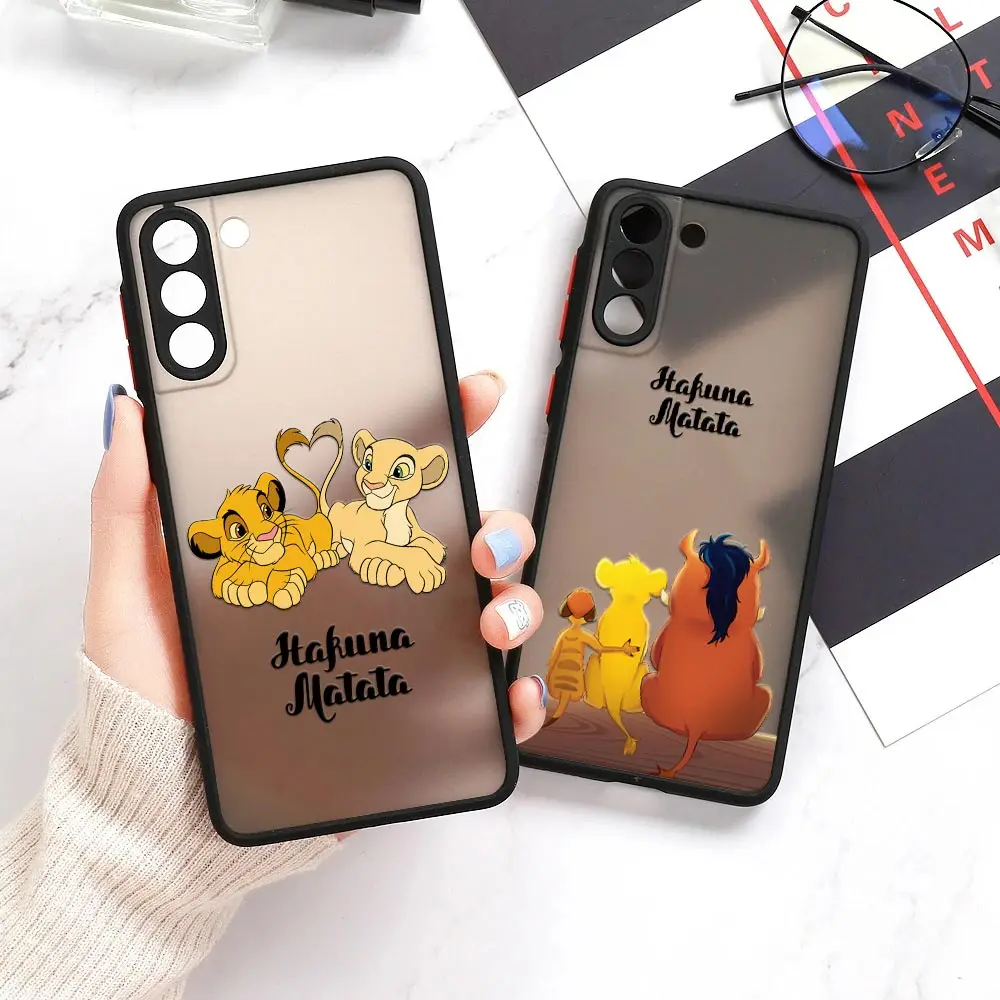 D-Disney The Lion King HAKUNA MATATA Matte Clear Coque For