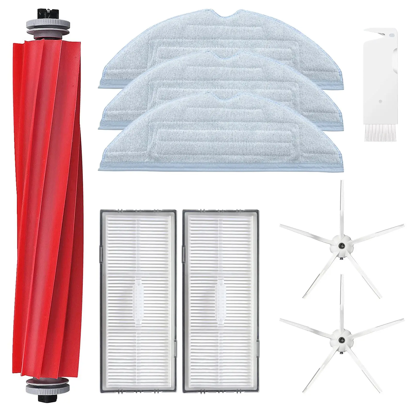 

Replacement Accessory Kit for S7 T7S T7Plus Vacuum Cleaner Main Brush Side Brushes Filter Mop
