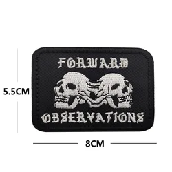 Black Beard Patches: Limited Edition Chevron Skeleton Finger Badges Collection (14)