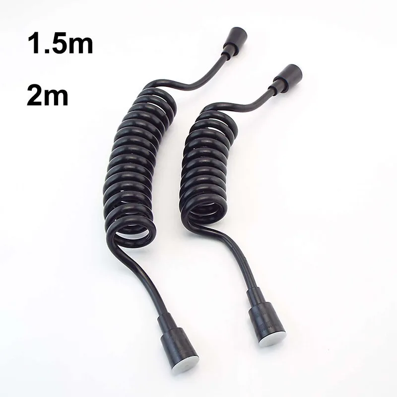 Plumbing Fittings Spring Flexible Water Pipe Retractable Tube Shower Head Hose For Toilet Bidet plumbing hose water pipe shower hose plumbing supply hose pipe fitting