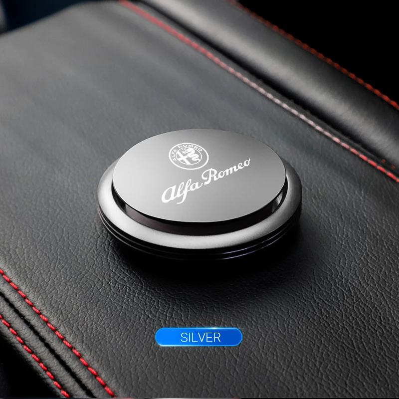 Alfa Romeo Auto Parfum Diffuser - Zilveren uitvoering